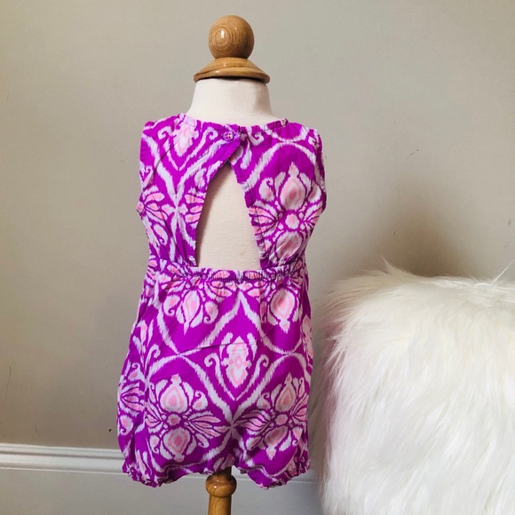 🎉🎉 HP🎉🎉Baby girl purple romper - Picture 2 of 8